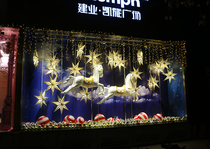 商场橱窗道具制作